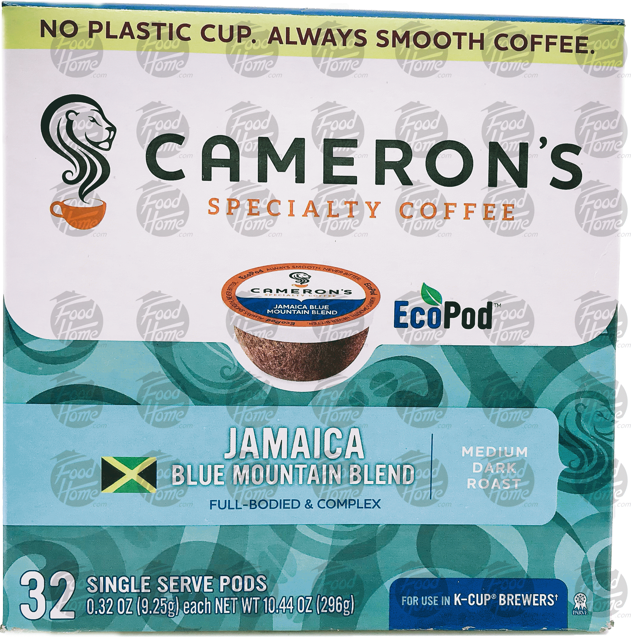 Cameron's  medium dark roast jamaica blue moutain blend coffee, 32 ct., box Full-Size Picture